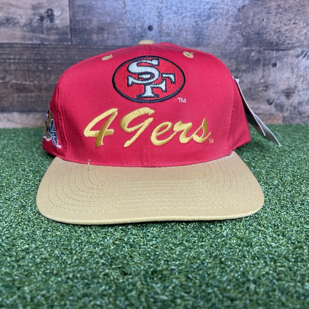 Vintage Team Nfl 49ers Logo 7 San‎ Francisco 49ers Snapback Cap 90's
